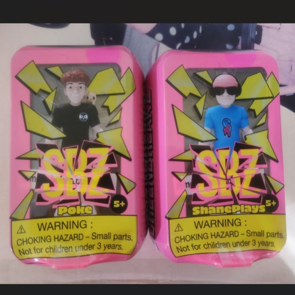 ScreenBreakZ Poke & ShanePlays Collectible Figures - Brand new
